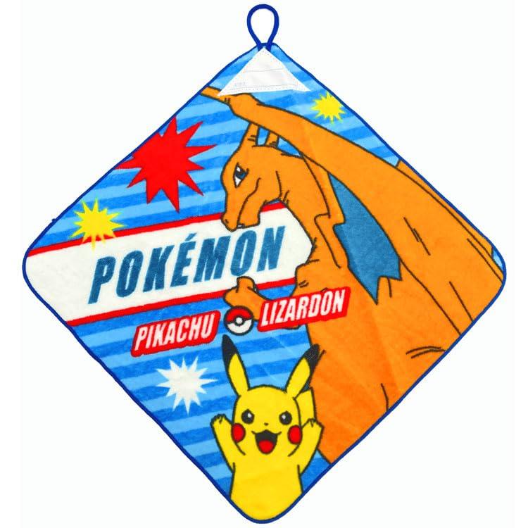 林(Hayashi) ループ付ハンドタオル 約34×34cm ポケモン O4588 WO458800