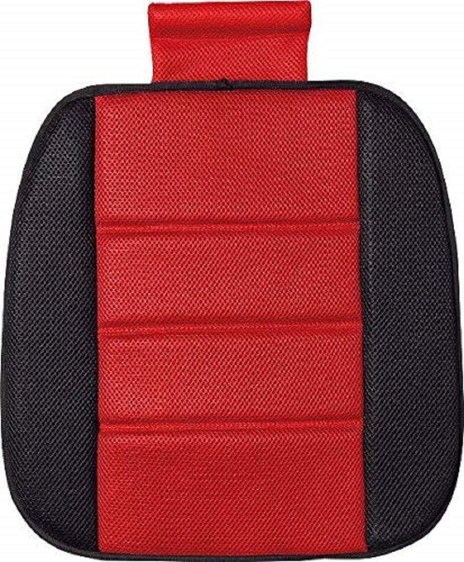 ボンフォーム(BONFORM) シートクッション メッシュフィット 軽/普通車 ヒップ型 低反発ウレタン ヒップガタ45x45x2.3cm レッド 5339-43R