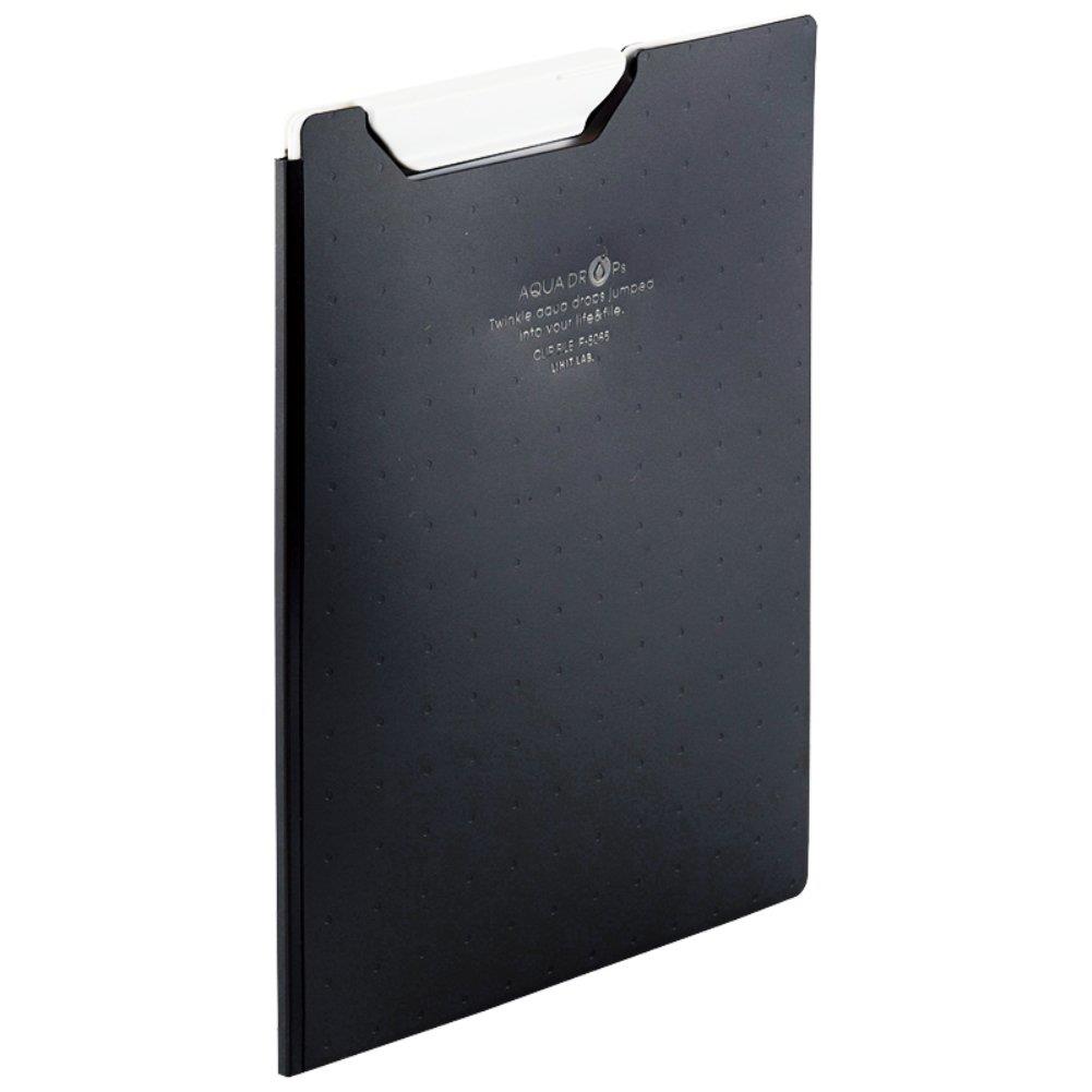 リヒトラブ クリップファイル A5 黒 F5065-24