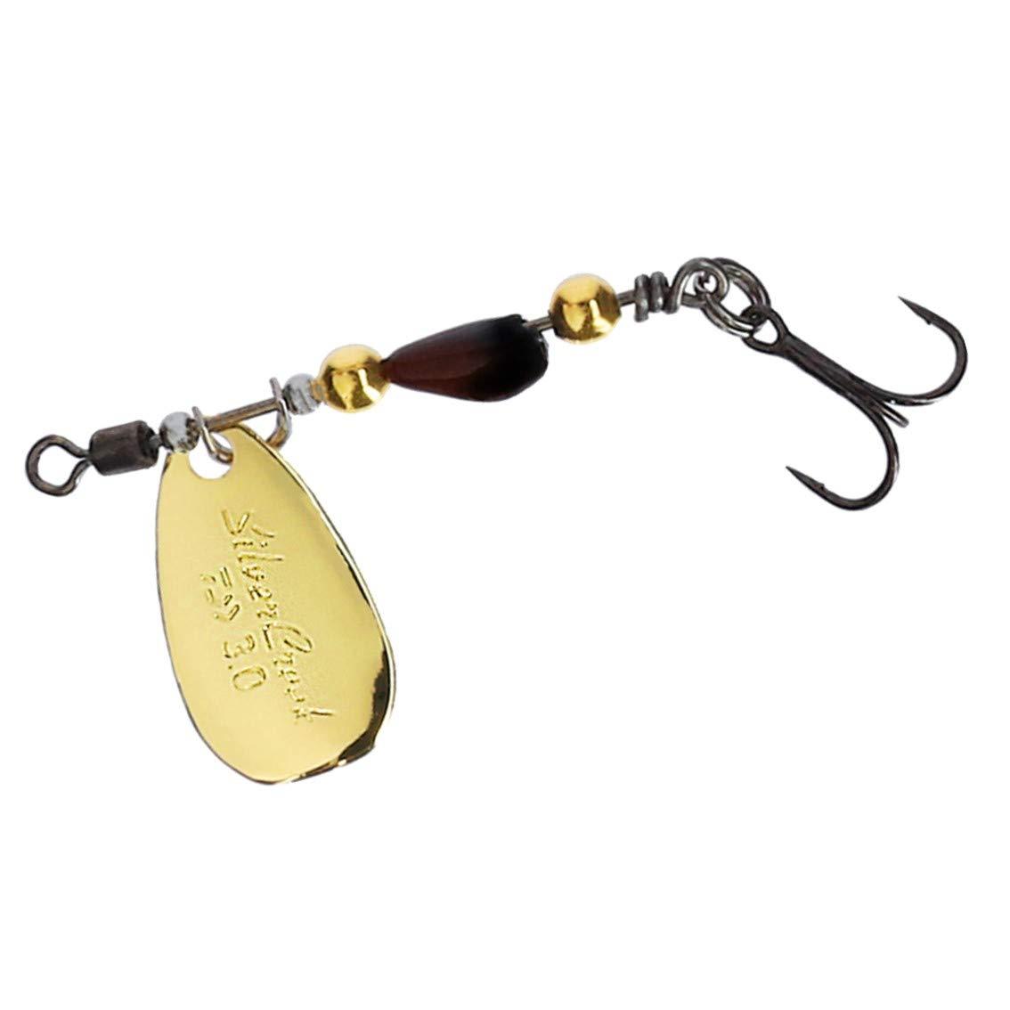 ダイワ(DAIWA) トラウト シルバークリーク スピナー 3.0g 珈琲 ルアー