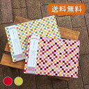 《ネコポス送料無料》【見開きサイズ】御朱印ホルダー 紬風市松(赤系) 御朱印帳 朱印帳 書き置き ご朱印帳 書置 き 御朱印 置き書き 置書 朱印 かわいい か...