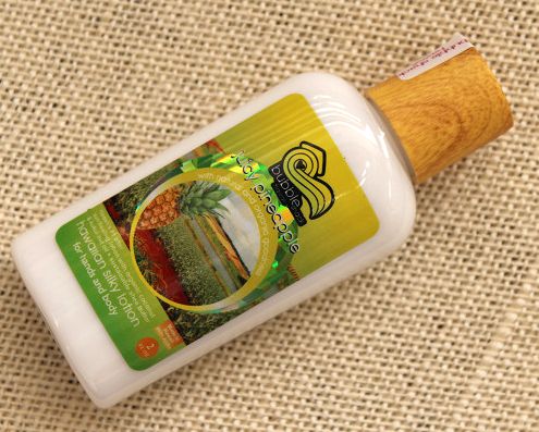 ハワイ ローション オーガニック Bubble Shack Hawaii バブルシャック シルキーボディーローション (ジューシーパイナップル) 59ml ハワイアン雑貨 ハワイ お土産 ハワイアン