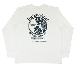 長袖 Tシャツ メンズ Hulalani Hawaii フララニ ハワイアン (メンズ/ホワイト) 234HU1LT029 サーフブランド 送料無料 ハワイアン雑貨 ハワイアン 雑貨 ハワイ