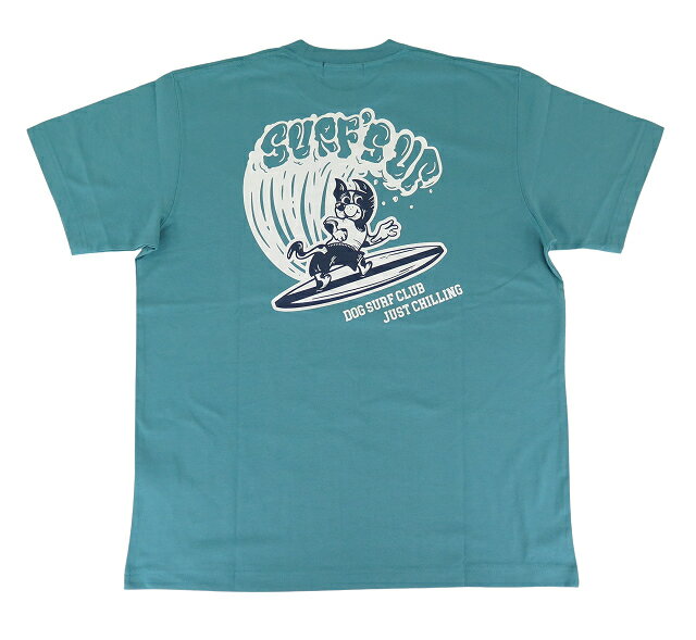 半袖 Tシャツ メンズ サーフズアップ SURF'S UP 新作 サーフブランド (メンズ/M.サックス) ハワイアン雑貨 242SU1ST119 おしゃれ ハワイアン カジュアル