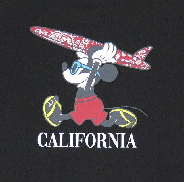 メンズ 半袖 Tシャツ ラグラン袖 ビッグシルエット ミッキーマウス MICKEY MOUSE ディズニー DISNEY (メンズ/ブラック) バックプリント ANTIBAL 252AN1ST345 大きいサイズ カジュアル 人気