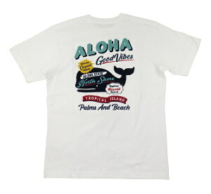 メンズ 半袖 Tシャツ フララニ ハワイ ハワイアン Hulalani Hawaii サーフブランド (メンズ/ホワイト) ハワイアン雑貨 232HU1ST055 送料無料 サーフ 雑貨 ハワイ