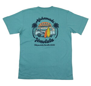 メンズ 半袖 Tシャツ フララニ ハワイ ハワイアン Hulalani Hawaii サーフブランド (メンズ/M.サックス) ハワイアン雑貨 232HU1ST061 送料無料 サーフ 雑貨 ハワイ
