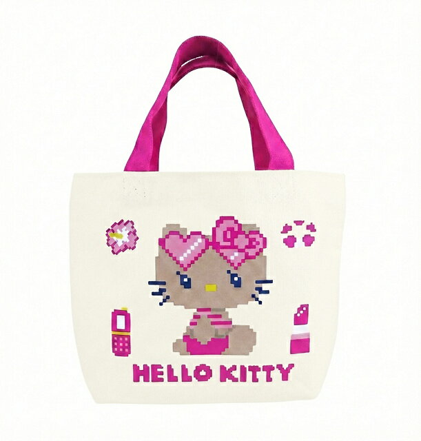 Rakuten - ハローキティ トートバッグ キティ サンリオ ランチバッグ 日焼け キティちゃん ドットコレクション (アイボリー) HELLO KITTY ミニトートバック キャラクター バッグ かわいい 人気
