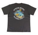 半袖 Tシャツ メンズ フララニ Hulalani Hawaii 新作 ハワイ ハワイアン サーフブランド (メンズ/チャコールグレー) ハワイアン雑貨 242HU1ST043 おしゃれ サーフ ハワイ(4)