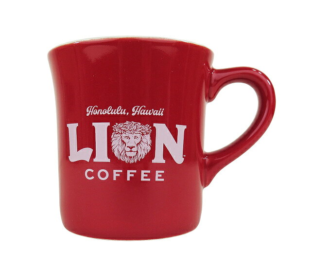 ハワイアン雑貨 ライオンコーヒー マグカップ LION COFFEE ロゴ コーヒーカップ ハワイアン インテリア おしゃれ ハワイ お土産 ハワイ カップの商品画像 2