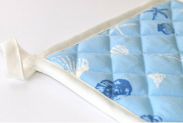 フロートシェル 鍋敷き(ブルー) 