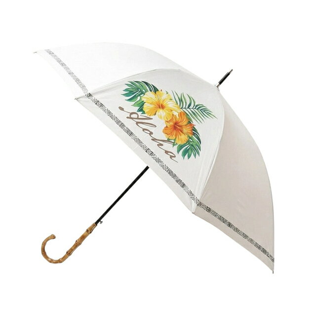 乐天商城 - ハワイアン 傘 ワンタッチ傘 晴雨兼用 長傘 UVカット ハワイアン雑貨 アンブレラ (ハワイアン/ルアナ) 日傘 雨傘 ハワイアン雑貨 カヒコ Kahiko ハワイアンデザイン おしゃれ