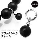 ブラックシリカ 天然石 チャーム 【訳あり 6mm】原石100% 北海道上ノ国町産 パワーストーン  ...