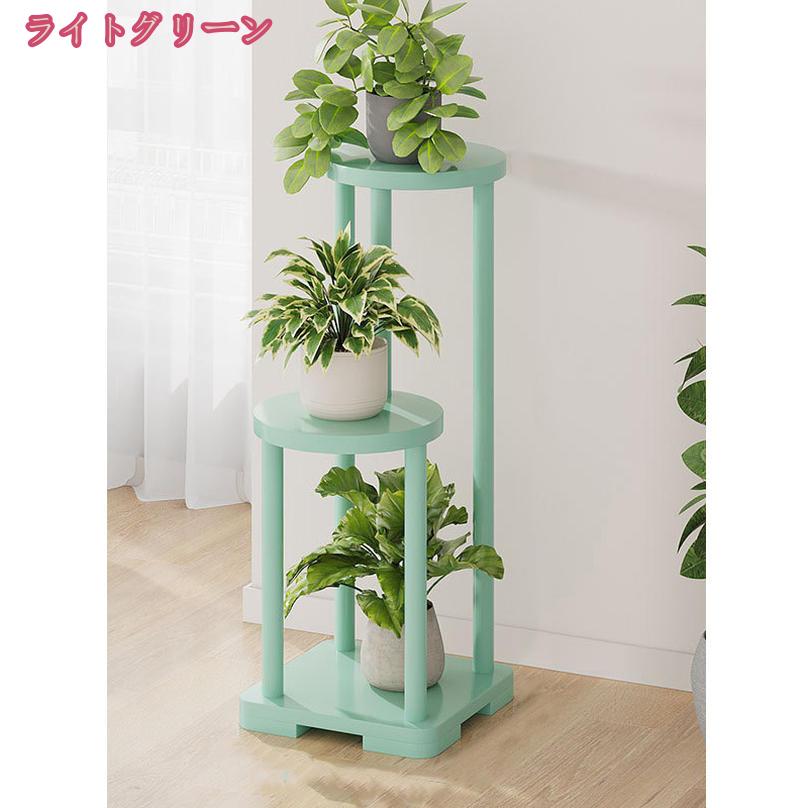 1000円OFFクーポン フラワースタンド フラワーラック 園芸ラック 3段/4段 ナチュラ...