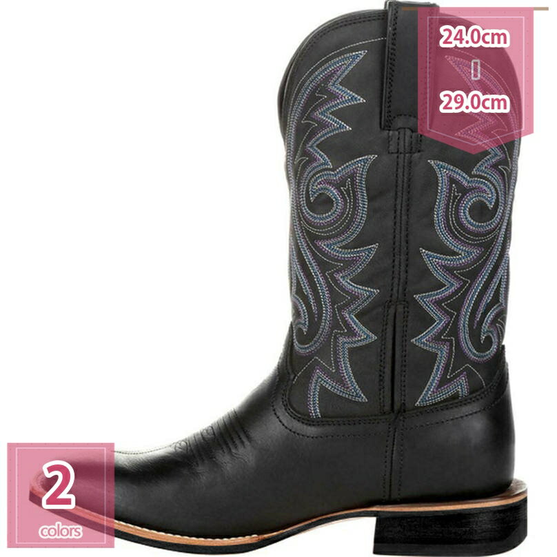 777円OFFクーポン メンズ ロングブーツ ジョッキーブーツ ヴィンテージ調 刺繍 ウエスタンブーツ ポイ..