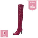 サイハイブーツ 美脚 ニーハイブーツ ロング 疲れない レディース ロングブーツ コスプレ 仕事 8cmハイヒール ピンヒール サイドファスナー 痛くない 歩きやすい エレガント 大人 上品 ポインテッドトゥ 超長 holosbird-goods1