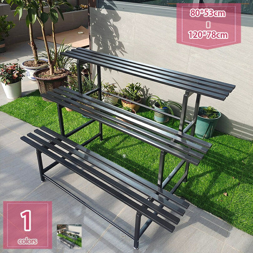 1000円OFFクーポン プランターラック 園芸棚 花置き棚 フラワースタンド ガーデニング雑貨 屋外 室内 ..