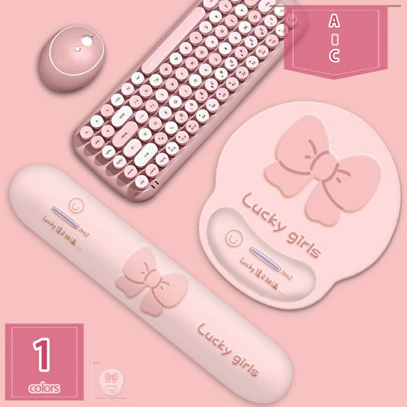 マウスパッド リストレスト ハンドレスト 疲労軽減 シンプル 疲れにくい ぷにぷに かわいい プレゼント おしゃれ お洒落 リストレスト キーボード用 おしゃれ 手首パッド 2点セット holosbird-goods1