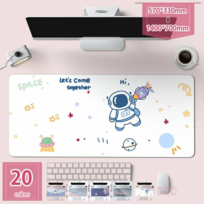 超大型 ゲーミングマウスパッド 防水 耐久性 デスクマット大型マウスパッド 大きいサイズ 大型 デスク..