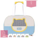 ペット ショルダーバッグ バックパック ペットキャリーバッグ 小型犬 猫用 2way ペットバッグ キャリー バッグ トート ペット用バッグ 車載 旅行 アウト...