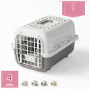 300円OFFクーポン ペットキャリー 小型犬 猫用 犬 クレート ペットケンネル 猫 キャリーケース ハードクレート キャリーバッグ 多頭飼い 小動物 車 新幹線 飛行機対応 持ち運び 取っ手付き プラスチック製 航空輸送ボックス holosbird-goods1