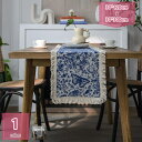 テーブルランナー 30*120-300cm 綿の麻 フリンジ テーブルランナー 北欧 おしゃれ 長方形 テーブルクロス レストラン用 滑り止め ホーム 食卓飾り...