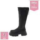 レディース ロングブーツ 革靴 ジョッキーブーツ 美脚 厚底 5.5cm バックジップ 歩きやすい ブーツ 防寒 防滑 防水 疲れにくい 小さいサイズ 黒 白 履きやすい 秋冬 ブーツ 大きいサイズ カジュアル 通学 通勤 オフィス 普段履き holosbird-goods1