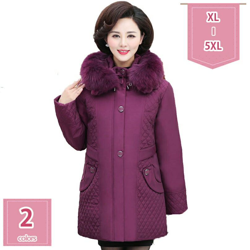 1000円OFFクーポン ダウンコート レディース ゆったり きれいめ 軽量 エレガント ファー フード付き 暖かい 寒さ 防寒対策 撥水加工 40代 50代 60代 70代 大きいサイズ 着痩せ カジュアル Aライン 女性ミセス ビジネス 母 ママ holosbird-goods1