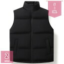 1600円OFFクーポン ダウンベスト メンズ スリム ジップアップ 中綿ベスト 冬服 大きいサイズ ジレベスト ゆったり 温度調節 大きいサイズ チョッキ カ...