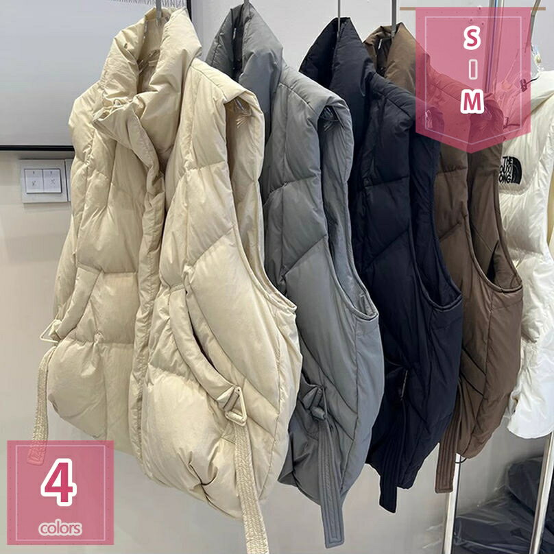 ダウンベスト ベスト レディース ジャケット 秋冬 防寒 無地 おしゃれ 通勤 通学 ライトダウン インナーベスト アウター 羽織り ショート丈 軽い 防寒 防風 あったか おしゃれ ノースリーブ カジュアル 防寒着 袖なし holosbird-goods1