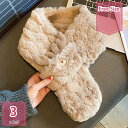 400円OFFクーポン ファーマフラー ふわふわ レディース かわいい 差し込みティペット きれいめ おしゃれ フェイクファー エコファー ファー マフラー ネックウォーマー ストール 暖かい ネックカバー 付け襟 つけ襟 防寒 クリスマスプレゼント holosbird-goods1