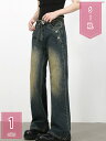 1600円OFFクーポン メンズ デニム ブーツカットパンツ スリム ストレッチ ズボン デニムパンツ おしゃれ ウォッシュ加工ジーパン holosbird-goods1