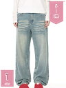 1600円OFFクーポン メンズ デニム バギー デニムパンツ ジーンズ ジーパン Gパン ボトムス 大きいサイズ メンズ 男性用 ストレート ロングパンツ holosbird-goods1