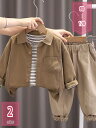 1600円OFFクーポン セットアップ 男の子 春 秋 冬 ベビー服 上下セット 長袖 3点セット パーカー スウェット ロングパンツ Tシャツ 子供服 スーツ ジュニア かっこいい カジュアル 兄弟 お揃い ジャケット 入園 入学 卒園 卒業 七五三 holosbird-goods1