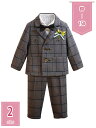 2000円OFFクーポン スーツ キッズ 男の子 子供フォーマル おしゃれ 上下セット 5点セット ジャケット ベスト ズボン 蝶ネクタイ 長袖シャツ かっこい...