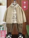 300円OFFクーポン 子供服 キッズ フォーマル スーツ 赤ちゃん 男の子 ベビー服 3点セット シャツ ニットカーディガン ズボン 誕生日 卒園式 入園式 ...