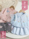 800円OFFクーポン 2点セット 女の子 上下セット ニットカーディガン スカート 子供服 女児 秋冬 セーター 厚手 前開き 開襟 ボタン付き ゆったり 長袖 ベビー服 幼稚園 通学 卒業式 カワイイ カジュアル おしゃれ ファッション holosbird-goods1