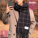 800円OFFクーポン 洗える ウール マフラー レディース マフラー 男女兼用 マフラー チェック メンズ マフラー かわいい チェック マフラー 学生 スト...