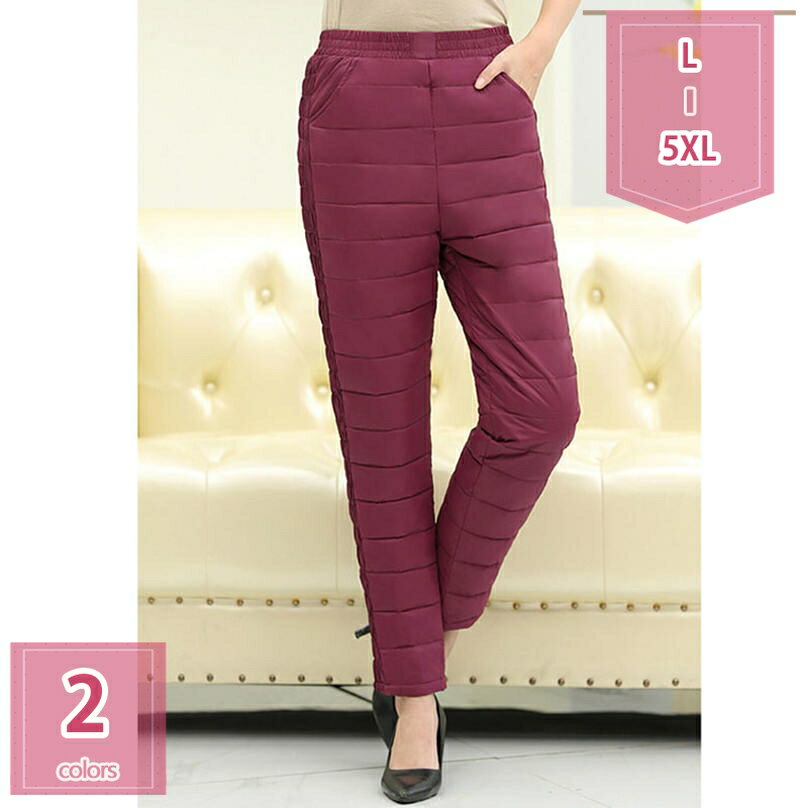 300円OFFクーポン ダウンパンツ レディース 超軽量ダウンパンツ 防寒 防風 アウトドアパンツ 防寒パンツ 暖パンツ ハイウエスト 厚手 保温 超軽量 着心...