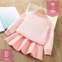 800円OFFクーポン キッズ服 セットアップ フリル セーター スカート 2点セット 可愛い 子供服 女の子 長袖 ニット 無地 プルオーバー トップス プリーツスカート ミニ 上下セット ベビー服 おしゃれ 秋冬 結婚式 保温 防寒 通園 通学 プレゼント holosbird-goods1