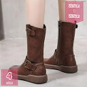 1000円OFFクーポン ブーツ エンジニアブーツ レディース ショートブーツ 幅広 ブーツ ローヒール ブーツ ベルト ィンブーツ 大きいサイズ ショート丈 ...