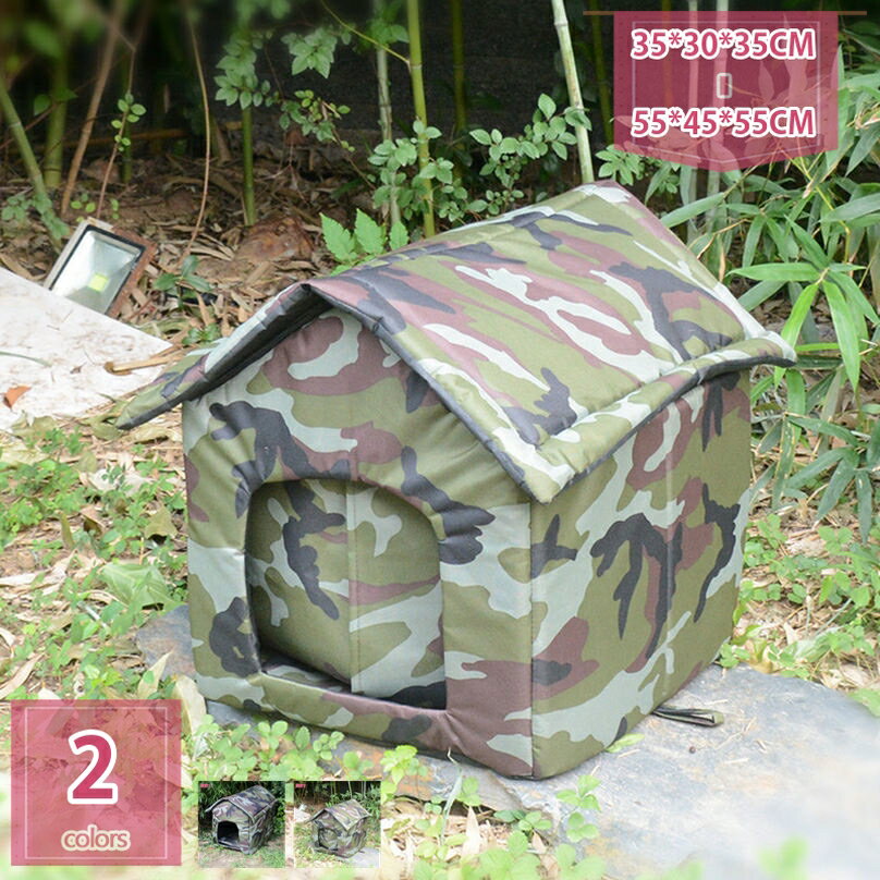 屋外 防水 キャットハウス ペットハウス 犬ハウス 野良猫ハウス 折りたたみ式 小型ペット用 防寒 防風 野良猫 野良犬 シェルター 冬寒さ対策 暖かい おしゃれ 屋外キャビンシェルター 猫の家 ドッグハウス 外猫ハウス holosbird-goods1