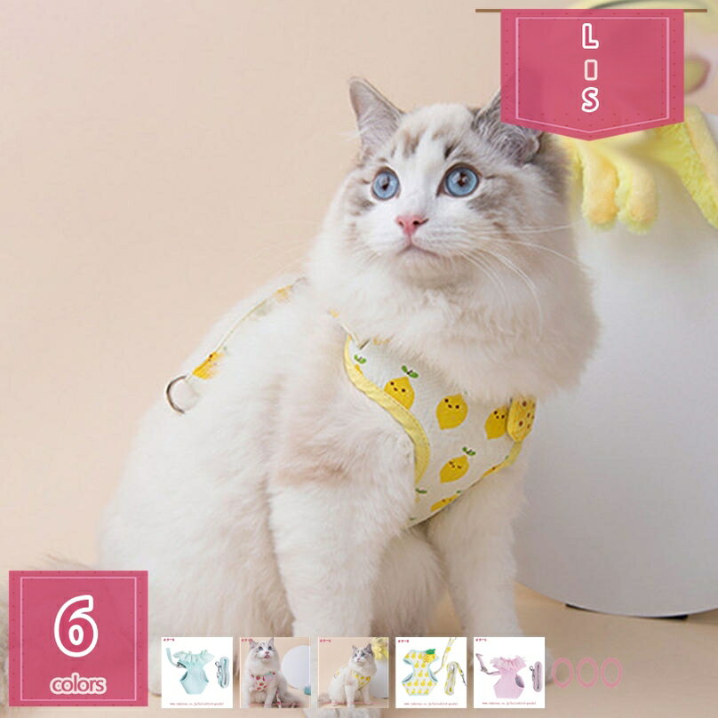 300円OFFクーポン 犬服 ハーネス 小型犬 かわいい おしゃれ デザイン 犬服 ハーネス 一体型 リード 小..