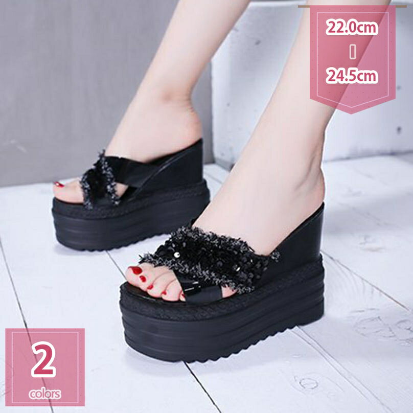 500円OFFクーポン サンダル ミュール キャバミュール ウエッジソール ハイヒールサンダル ウェッジソール レディース靴 婦人靴 歩きやすい らくちん かわいい サボ ミュール 厚底ウェッジ 春夏 靴 レディース コスプレ holosbird-goods1