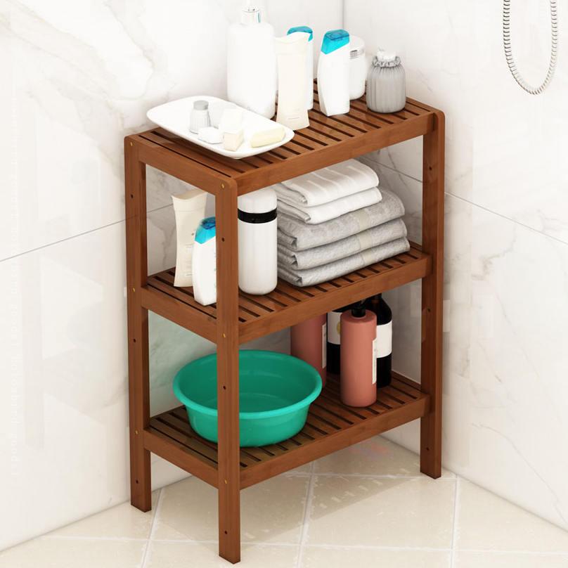 浴室用ラック 洗面所 コーナー 収納ラック トイレラック スリム 整理棚 移動式 薄型 隙間収納 キッチンラック 冷蔵庫横 洗面台横 収納棚 頑丈 整理用 小物 バス用品収納 大容量 多機能 おしゃれ holosbird-goods1