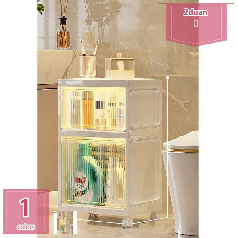 777円OFFクーポン コスメ収納 収納ワゴン 透明 化粧品収納 収納ボックス 小物入れ 大容量 キッチンワゴ..