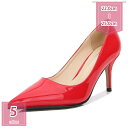 レディース パンプス ハイヒール パンプス ポインテッドトゥ シューズ 7.5cm ピンヒール 美脚 靴 レザー 大人 ドレス オフィス フォーマル 通勤 カジュアル ビジネス 結婚式 婦人靴 ポインテッドトゥハイヒール エナメル ピンヒール holosbird-goods1