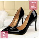 パンプス エナメル レディース ハイヒール ポインテッドトゥ 10.5cmピンヒール レディース パンプス シルバー ゴールド 走れる 美脚 フォーマル パーティー 結婚式 2次会 安定感 普段着 春夏用 フォーマル 披露宴 holosbird-goods1