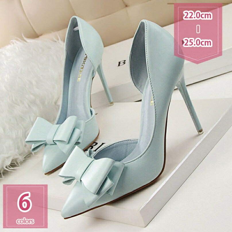 300円OFFクーポン ハイヒール レディースシューズ ポインテッドトゥ エナメル 蝶結び 大きいサイズ 小さいサイズ ピンヒール パンプス 靴 歩きやすい 疲れない 結婚式 美脚 結婚式 宴会 二次会 パーティー 卒業式 コスプレ デート 細ヒール 普段着 holosbird-goods1