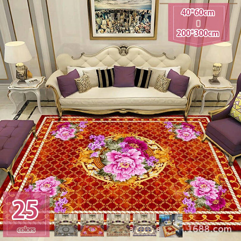 ラグ カーペット ラグマット 1畳 フランネルラグ 滑り止め付き北欧風 幾何学 丸洗い おしゃれ 折り畳み可能 耐摩耗性 掃除容易 速乾性 抗菌防臭防カビ 滑り止め付 洗えるラグ 北欧 絨毯 一年中使える holosbird-goods1